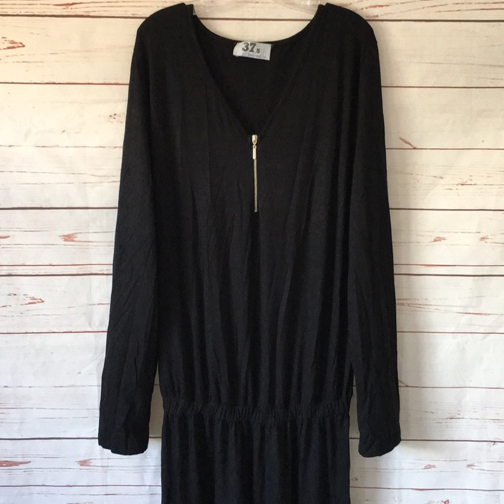 Black Maternity Jumpsuit